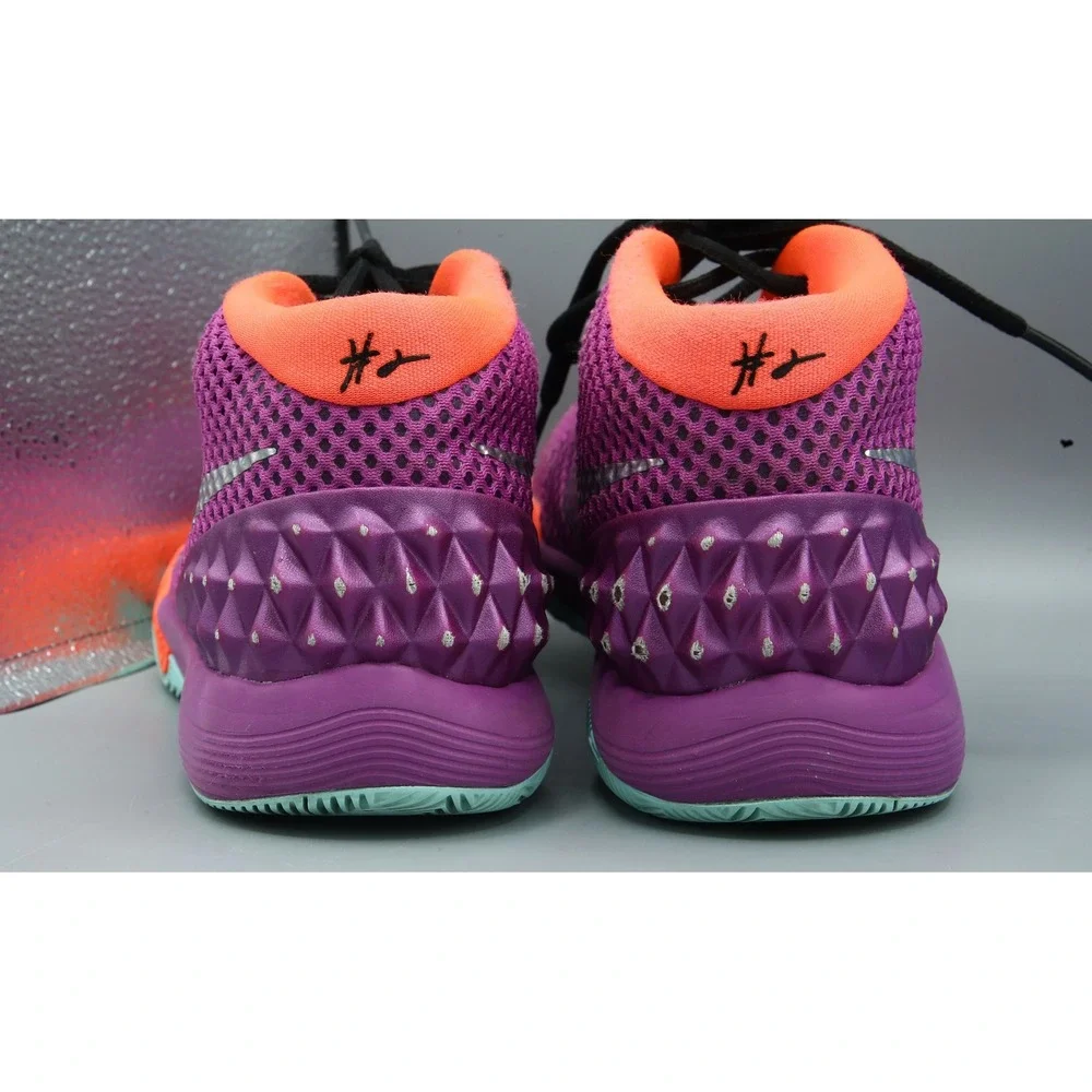 Nike Kyrie 1 Easter Berry Purple Orange Teal Basketball Shoes 717219-508 Size 6Y